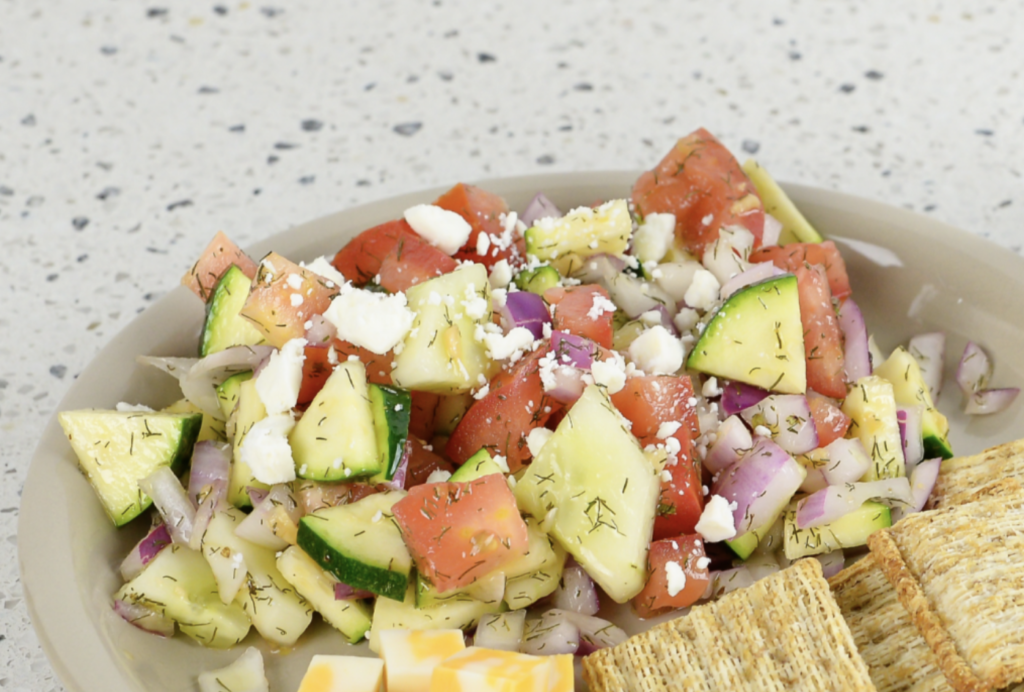 Refreshing Healthy Cucumber Salad