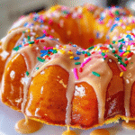 EASIEST LEMON BUNDT CAKE WITHOUT A MIXER