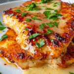 French style Cutlets with garlic sauce