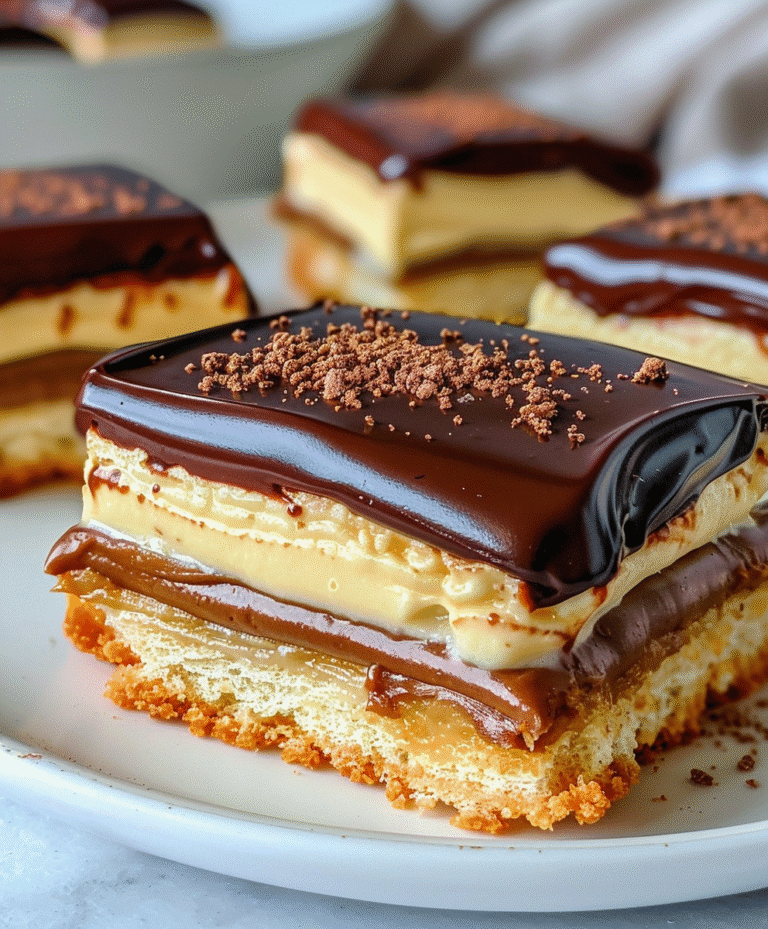 No Bake Eclairs in 15 minutes