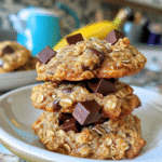 homemade Healthy Cookies with no sugar and no flour