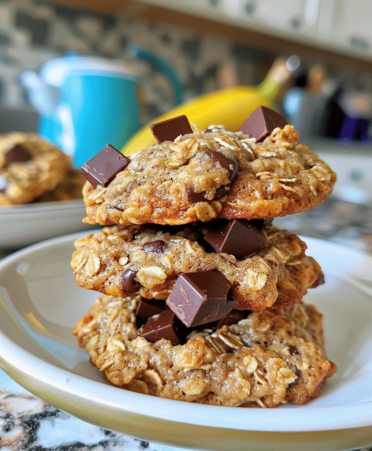 homemade Healthy Cookies with no sugar and no flour